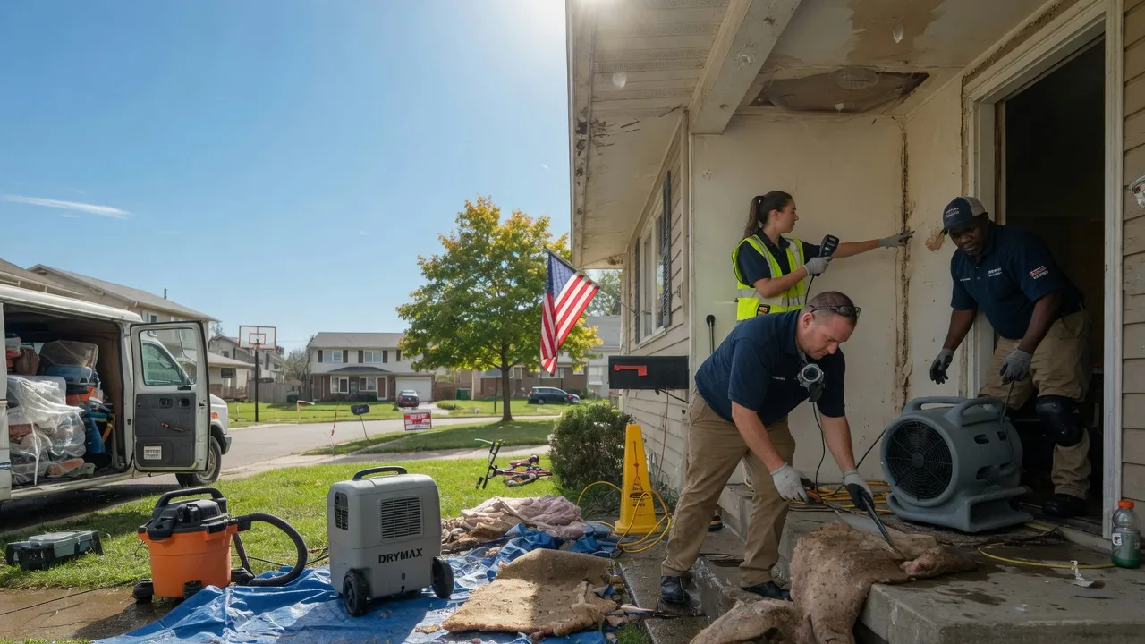 Water Damage Restoration in Davenport, ND near me
